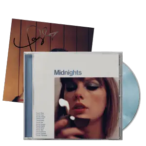 Midnights Moonstone Blue Edition with Hand Signed Photo
