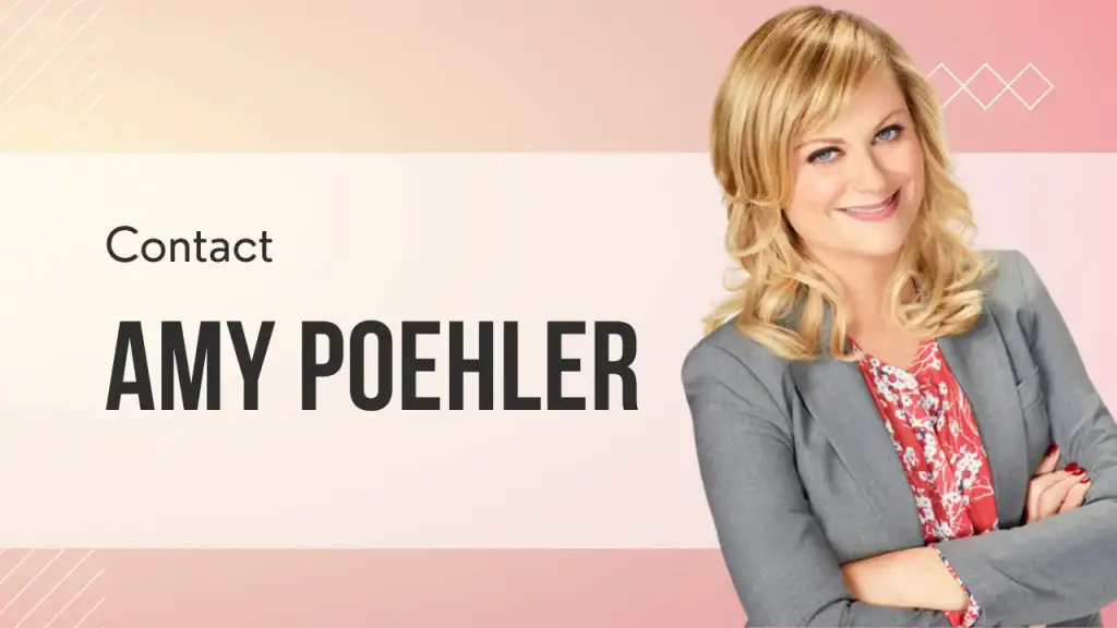 Contact Amy Poehler