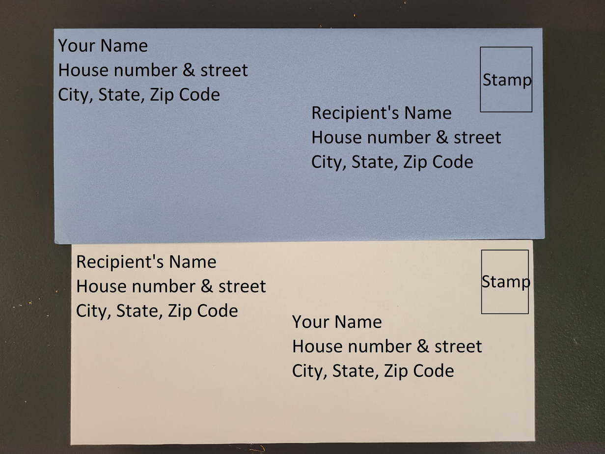 Example envelopes of how to send a TTM autograph request.