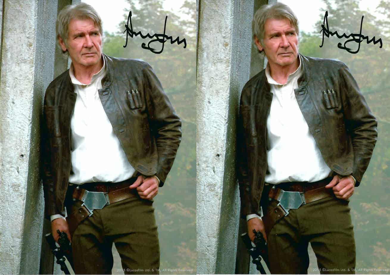 Side-by-side comparison makes these two different photos easy to identify as pre-print signatures. 