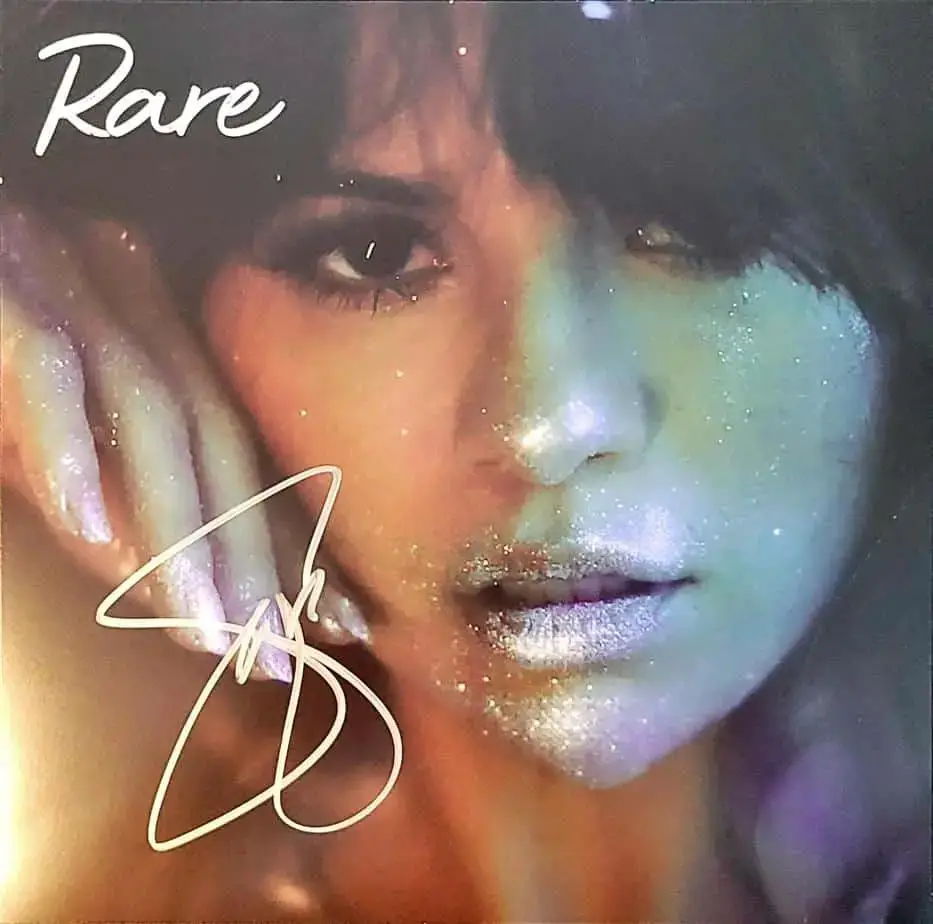 One of our favorite artists that sells their autograph: Selena Gomez