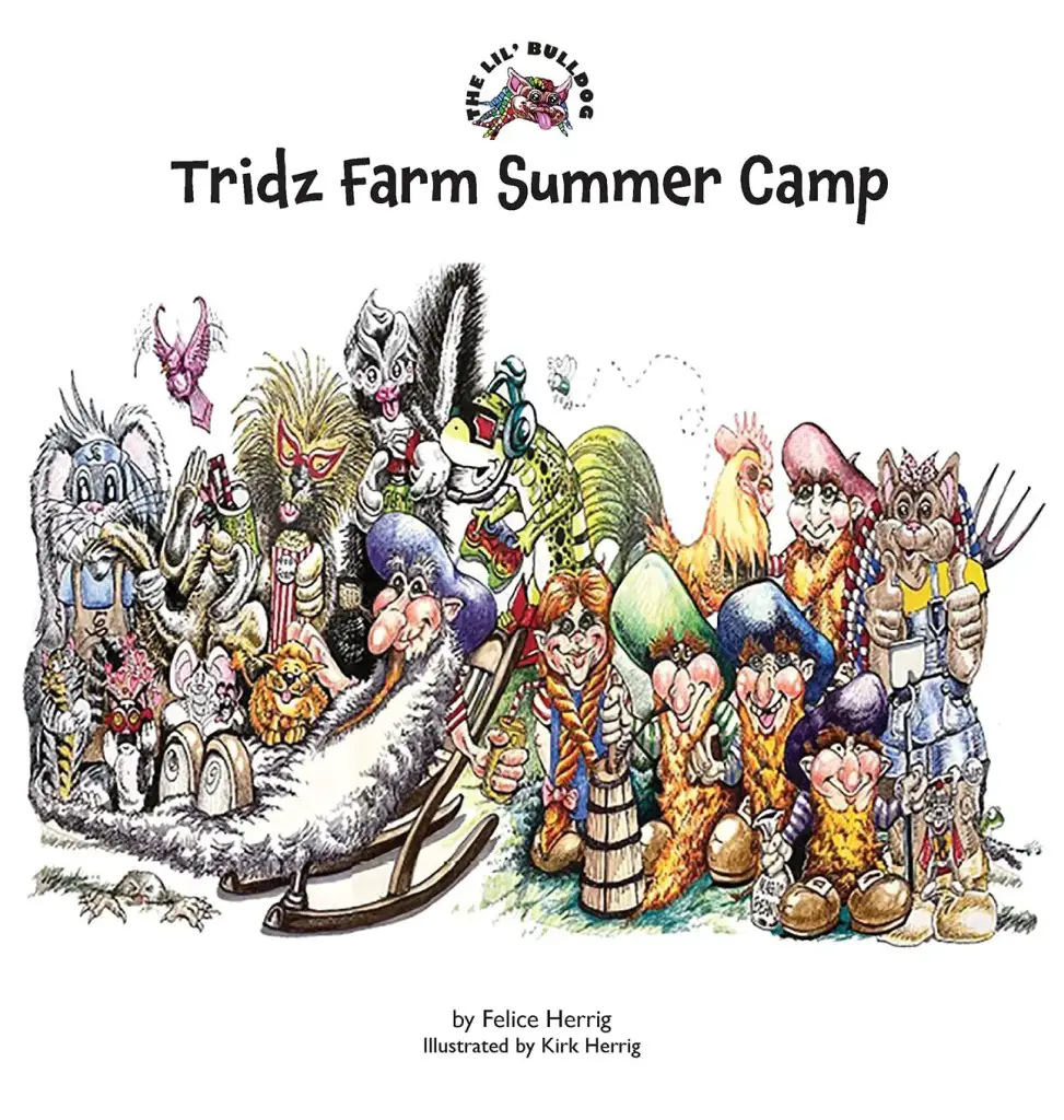 The Lil' Bulldog, Tridz Farm Summer Camp front cover