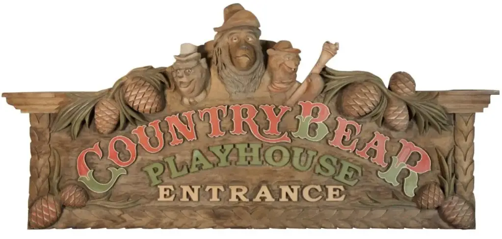 Raymond Kinman Disneyland Country Bear Playhouse