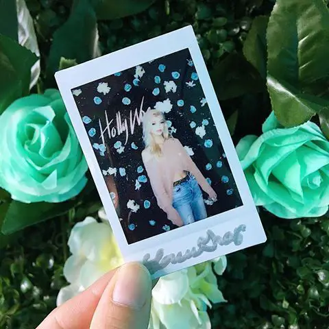 Loren Gray Autographed Poloroid