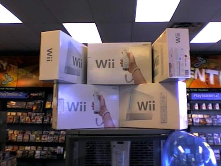 Stack of Wii Consoles