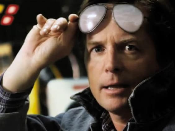 Michael J. Fox from Back to the Future.