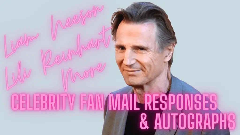 Liam Neeson Responds to fan mail