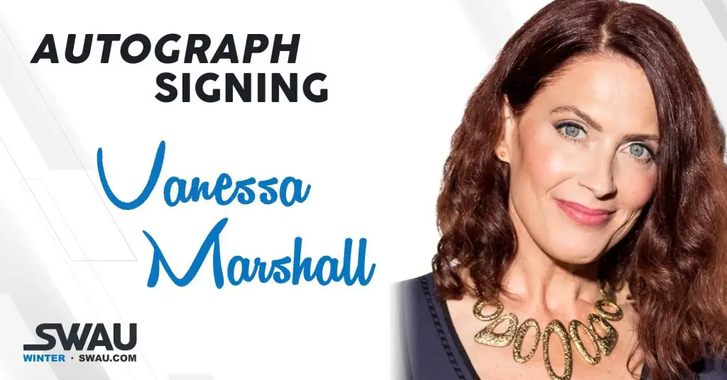 Vanessa Marshall autograph signing