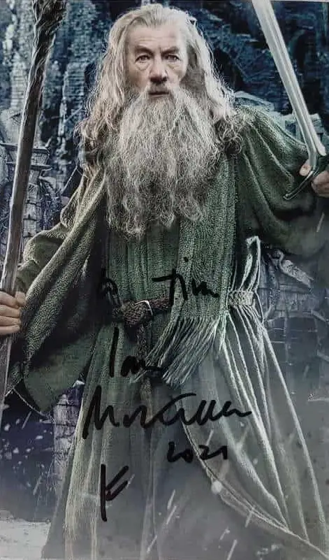 Ian McKellen Autograph