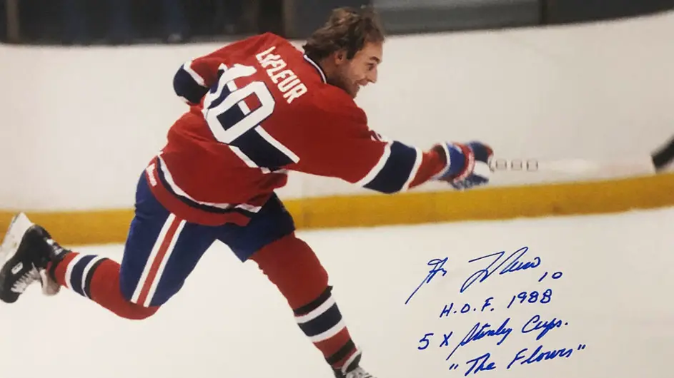 Guy Lafleur Autograph