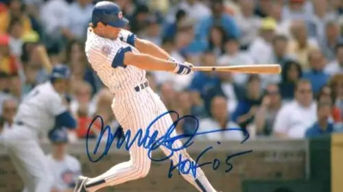 Ryne Sandberg Autograph