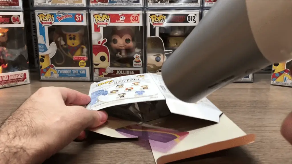 Funko Pop Hair Dryer Window Removal