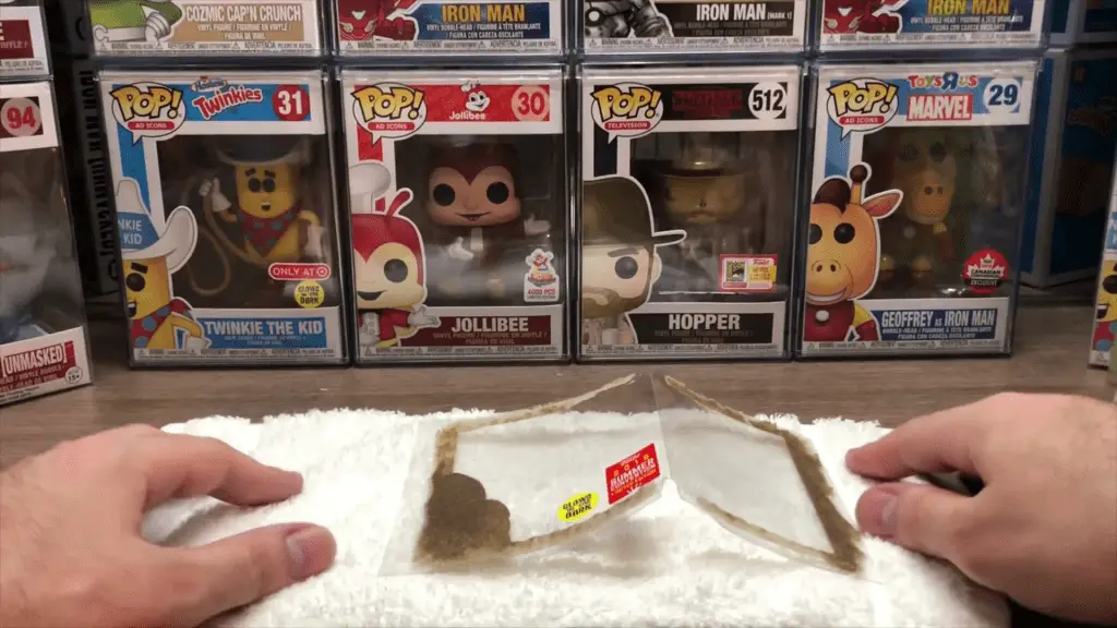 Funko Pop Hair Dryer Window Removal