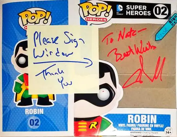 Signed Funko POP