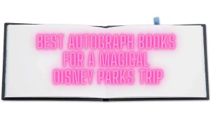 Best Autograph Books for a Magical Disneyland, Disney World Trip
