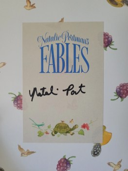 Fables Natalie Portman Signed Book Plate