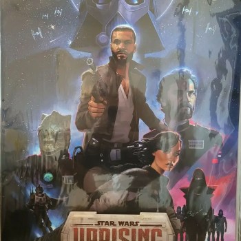 Billy Dee Williams Signed Star Wars Uprising Poster