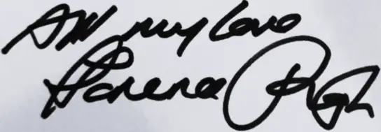 Florence Pugh Autograph