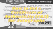 How To Get A Certificate Of Authenticity COA For Autographs Tales How To Get A Certificate Of Authenticity COA For Autographs Tales