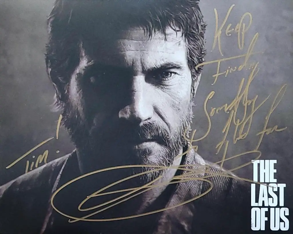 Troy Baker autograph