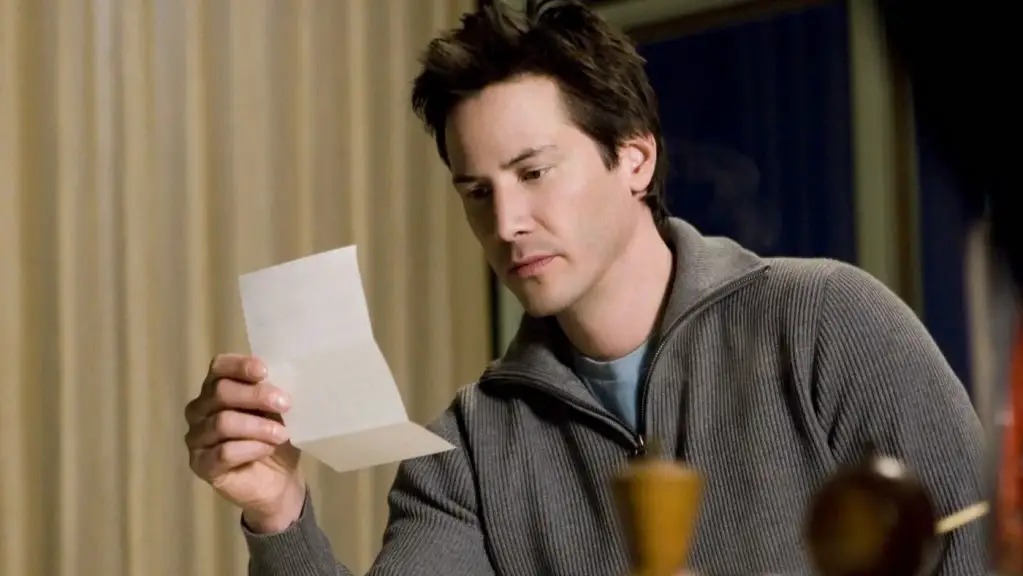 Keanu Reeves read a letter