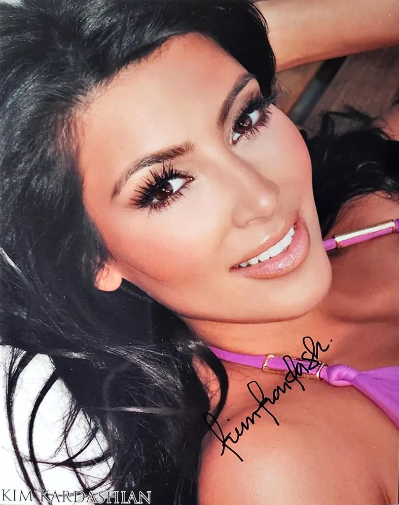 Kim Kardashian West Autograph