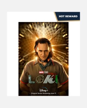 Loki Teaser One Sheet Poster - Hot Reward