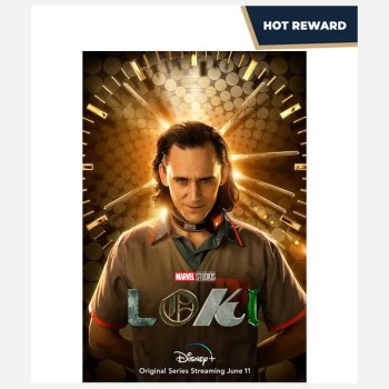 Loki Teaser One Sheet Poster - Hot Reward