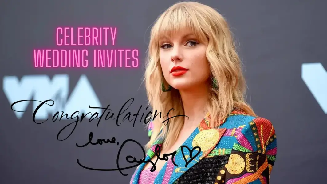 Celebrity Wedding Invites