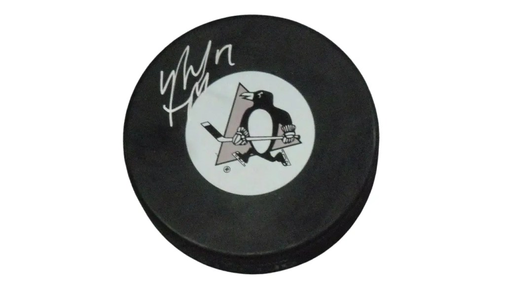 Signed Hockey Puck