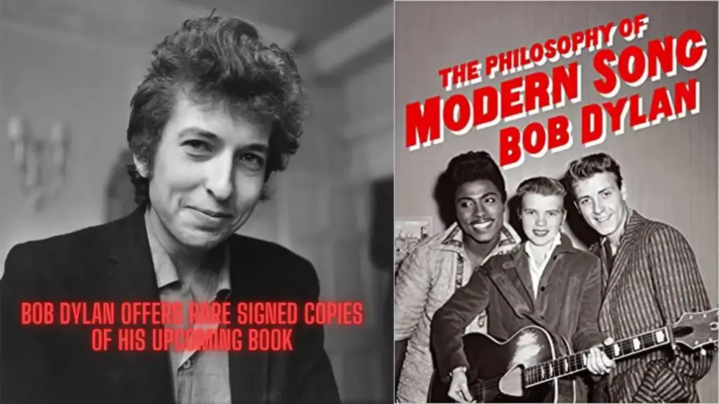 Bob Dylan Offers Rare Signed Copies of His Upcoming Book