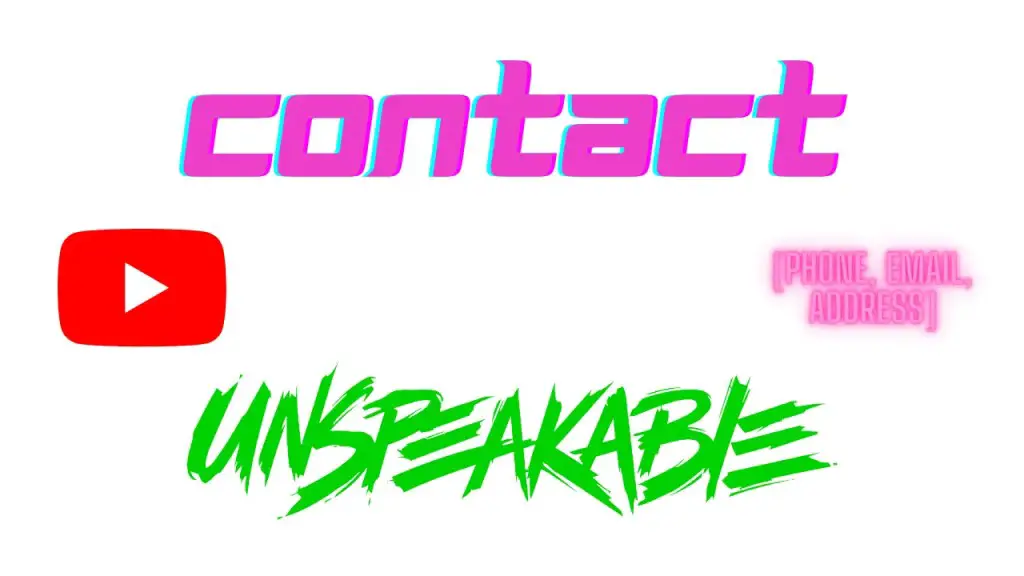 Contact Unspeakable