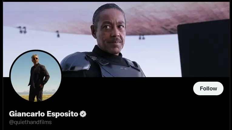 Giancarlo Esposito's Twitter
