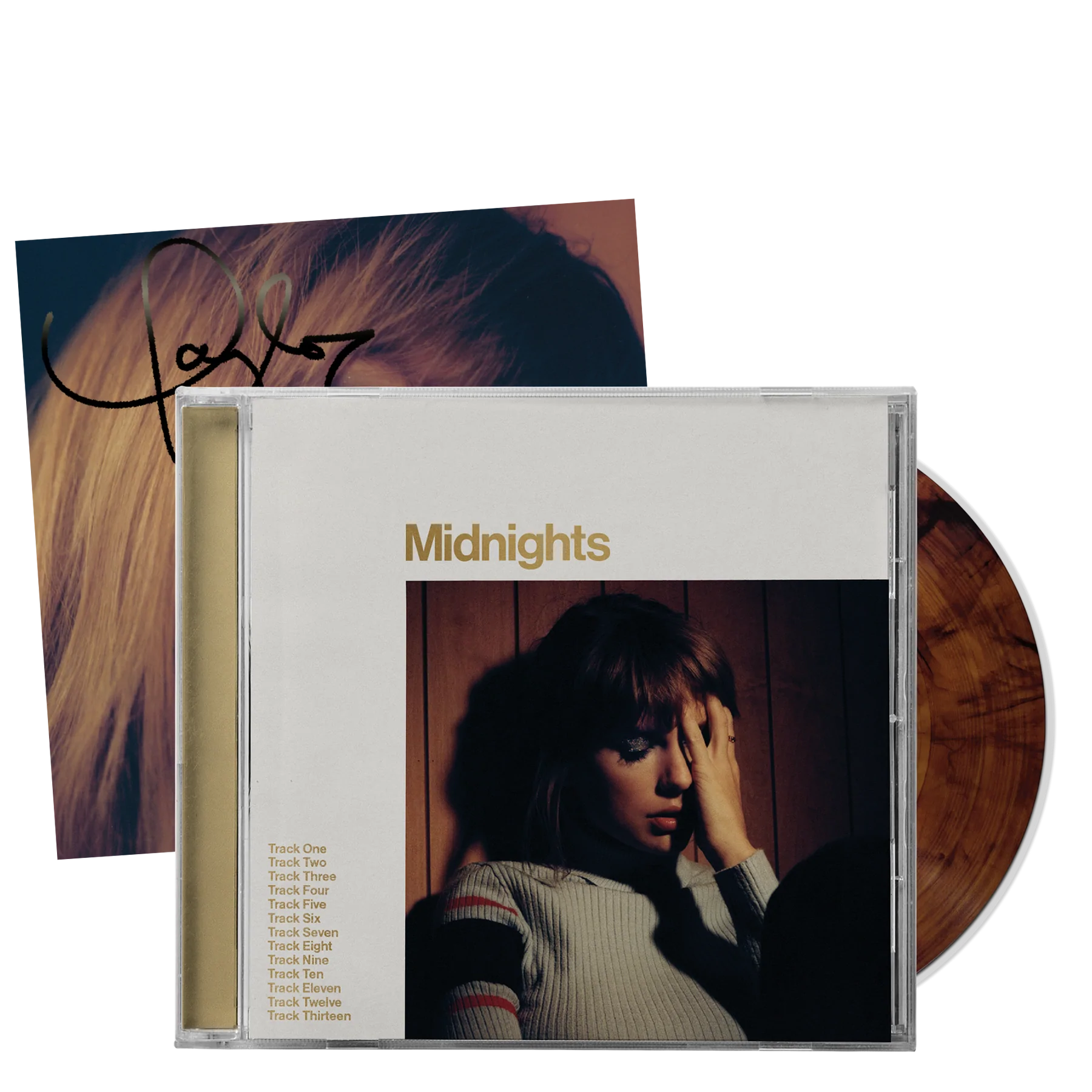 Charitybuzz: Taylor Swift Midnights Signed Album Collection Matted