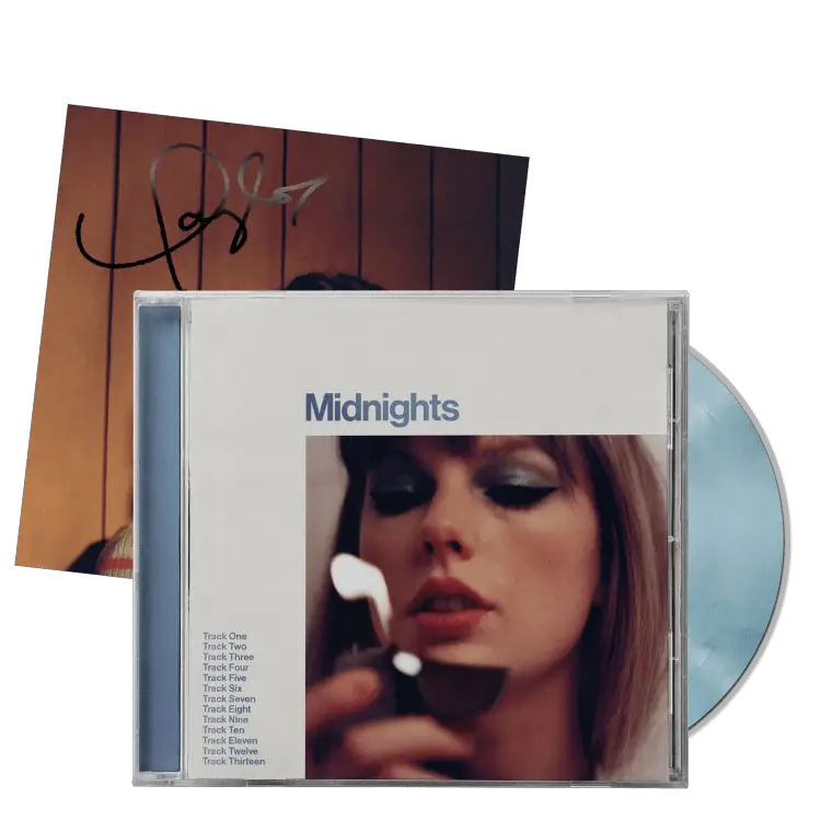 Midnights Moonstone Blue Edition with Hand Signed Photo