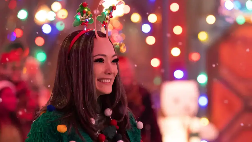 Still of Pom Klementieff in The Guardians of the Galaxy Holiday Special