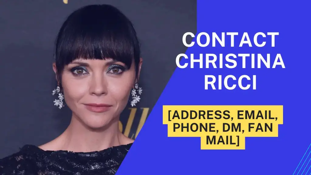 Contact Christina Ricci