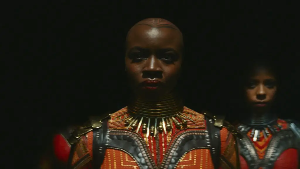 Still of Danai Gurira in Black Panther: Wakanda Forever