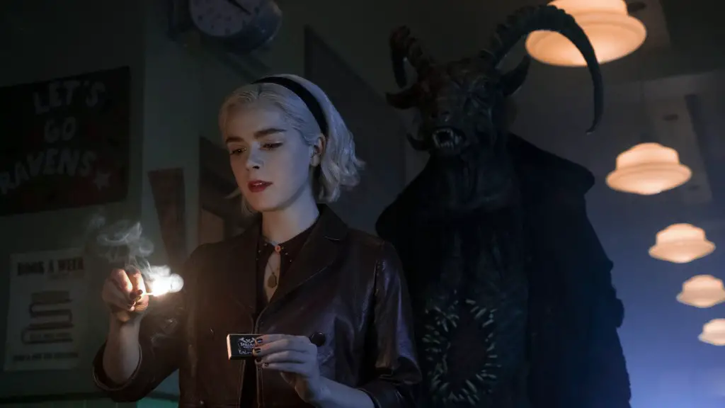 Still of Kiernan Shipka in Chilling Adventures of Sabrina and Chapter Thirteen: The Passion of Sabrina Spellman