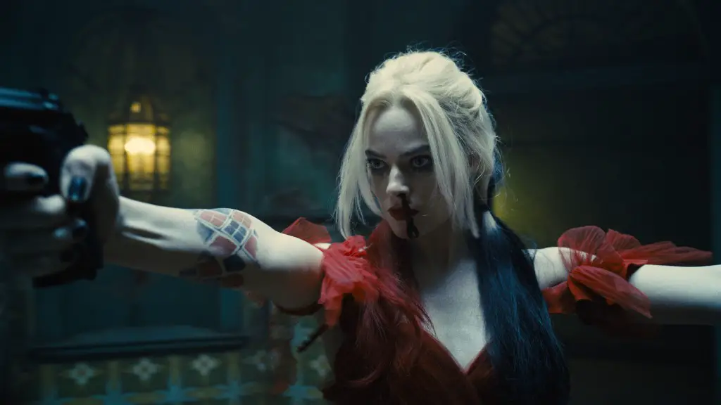 Still of Margot Robbie in The Suicide Squad