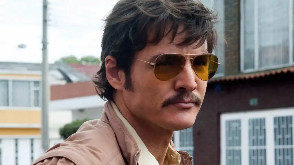 Still of Pedro Pascal in Narcos, There Will Be a Future and Sin Salida