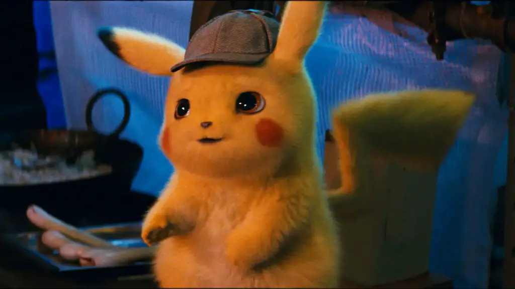 Still of Ryan Reynolds in Pokémon Detective Pikachu