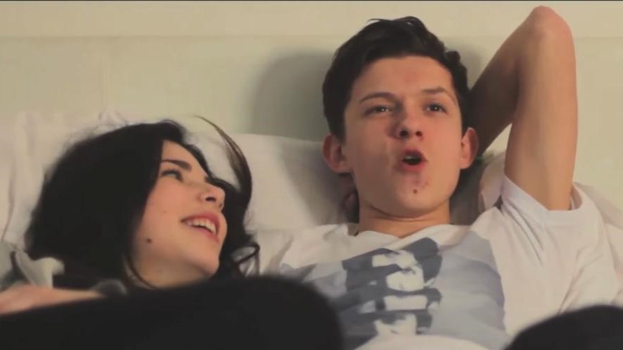 Still of Tom Holland and Molly Marodeen in Moments