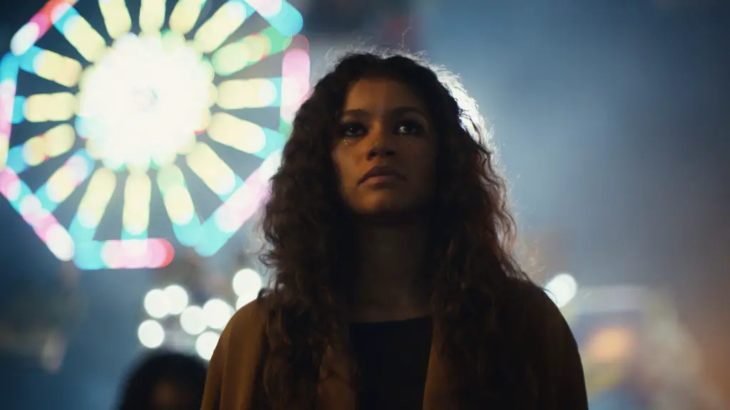 Still of Zendaya in Euphoria and Shook Ones Pt II