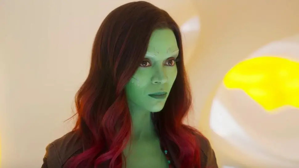 Still of Zoe Saldana in Guardians of the Galaxy Vol. 2