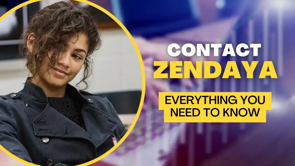 contact Zendaya