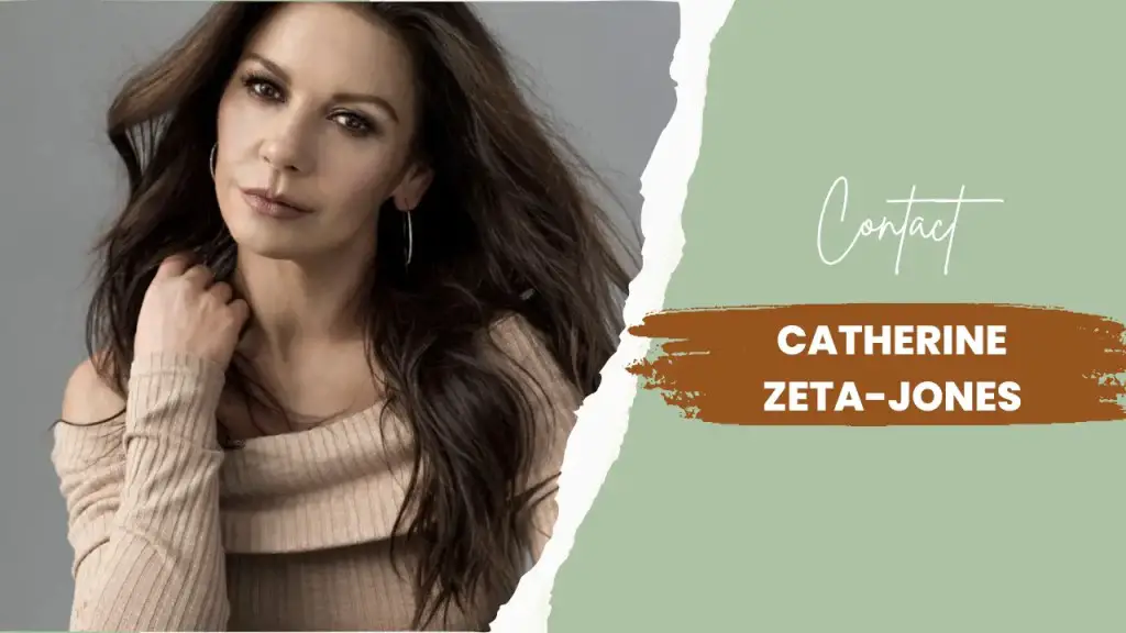 Contact Catherine Zeta-Jones
