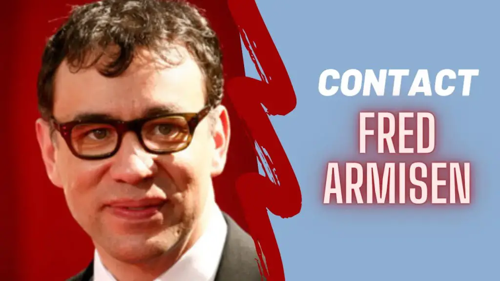 Contact Fred Armisen