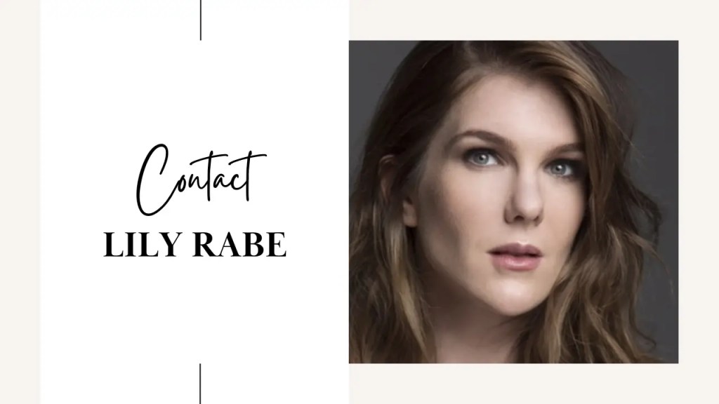 Contact Lily Rabe