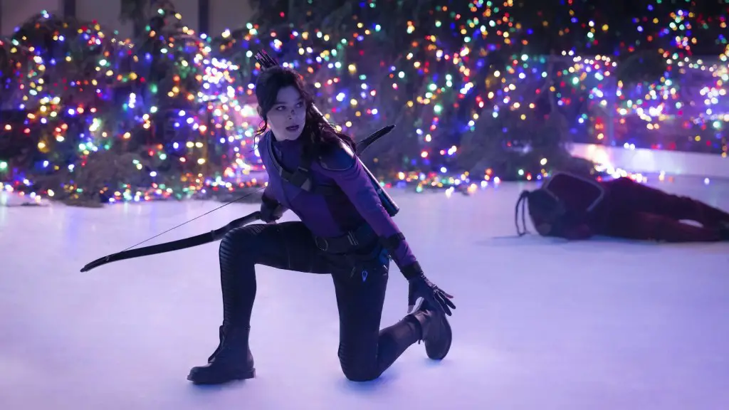 Still of Hailee Steinfeld in Hawkeye and So This Is Christmas?
